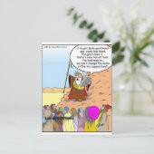 Moses & The Ten Suggestionen Funny Gifts & T-Shirt Postkarte (Stehend Vorderseite)