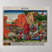Moses überquert das Rote Meer Poster (Vorne)