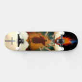 Moses und das Rote Meer Skateboard (Horizontal)