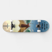 Moses und das Rote Meer Skateboard (Horizontal)