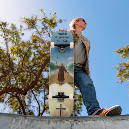 Moses und das Rote Meer Skateboard (Außenbereich 1)