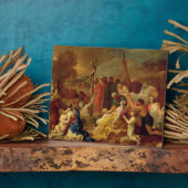 Moses und der Brazen Serpent, c.1653-54 (Öl auf ca Fotoplatte (Seite)