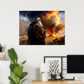 Moses und der brennende Bush Poster (Heimbüro)