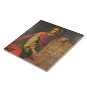 Moses und die Tabletten des Gesetzes Fliese (Seite)
