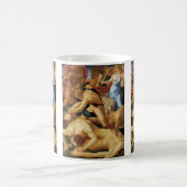 Moses und die Töchter von Jethro Kaffeetasse (Mittel)