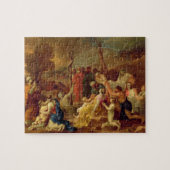 Moses und die unverschämte Schlange, c.1653-54 (Öl Puzzle (Horizontal)