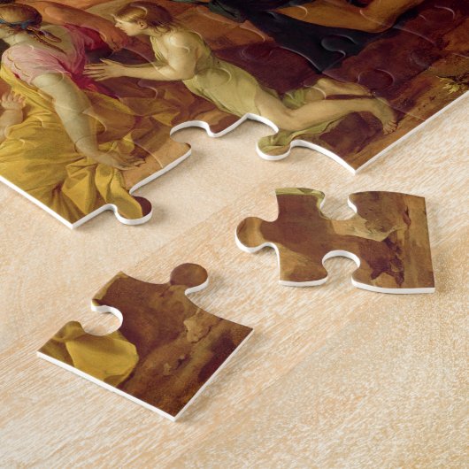 Moses und die unverschämte Schlange, c.1653-54 (Öl Puzzle (Seite)