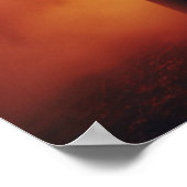 Moses und die verbrannte Bush Christliche Bibelkun Poster (Ecke)