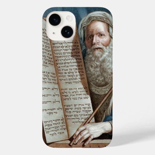 Moses und die zehn Gebote Case-Mate iPhone Hülle (Rückseite)