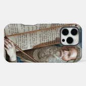 Moses und die zehn Gebote iPhone Hülle (Rückseite (Horizontal))
