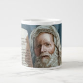 Moses und die zehn Gebote Jumbo-Tasse (Vorderseite)