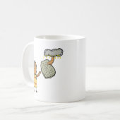 Moses und die zehn Gebote Kaffeetasse (Vorderseite Links)