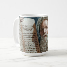 Moses und die zehn Gebote Kaffeetasse