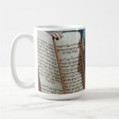 Moses und die zehn Gebote Kaffeetasse (Links)