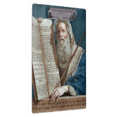 Moses und die zehn Gebote Klemmbrett (Rechts)
