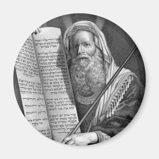 Moses und die zehn Gebote Magnet (Vorne)