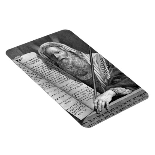 Moses und die zehn Gebote Magnet (Rechte Seite)