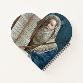 Moses und die zehn Gebote Notizblock (Rückseite)