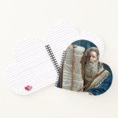 Moses und die zehn Gebote Notizblock (Innenseite)