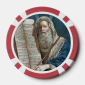 Moses und die zehn Gebote Pokerchips (Rückseite)