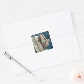 Moses und die zehn Gebote Quadratischer Aufkleber (Umschlag)