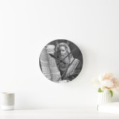 Moses und die zehn Gebote Runde Wanduhr (Zuhause)