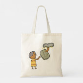 Moses und die zehn Gebote Tragetasche (Rückseite)