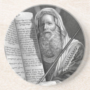 "Moses und die Zehn Gebote"-Untersetzer Getränkeuntersetzer