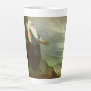 Moses und die Zehn Gebote, Vintage Religion Milchtasse
