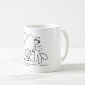 Moses- und Feuerverhütungs-Offizier Kaffeetasse (VorderseiteRechts)