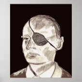 Moshe Dayan Poster (Vorne)