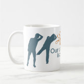 Moshe spricht: Leben-nicht stabile ProzessTassen Kaffeetasse (Links)