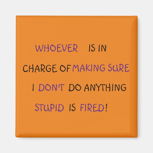 Moshe Square Magnet 2 (Vorne)