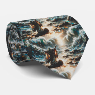 Moshe und die Teilung des Roten Meeres Krawatte