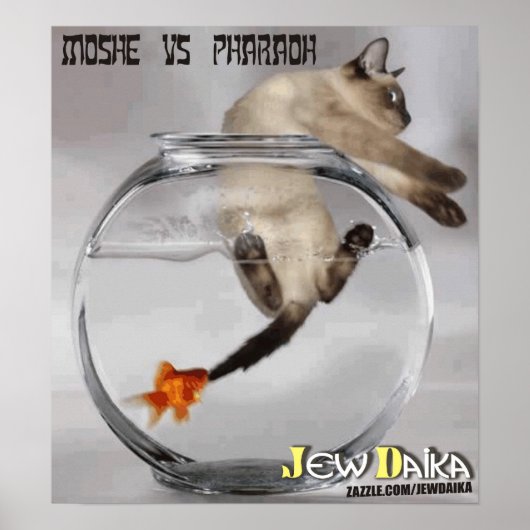 Moshe vs Pharaoh Poster (Vorne)