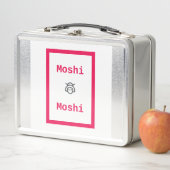 Moshi Moshi Market Logo - Inspired Design Metall Brotdose (Beispiel)