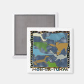 Mosi-oa-Tunya Magnet (Vorderseite/Rückseite)