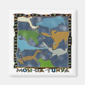 Mosi-oa-Tunya Magnet (Vorne)