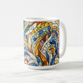 Mosiac Art Tasse (VorderseiteRechts)