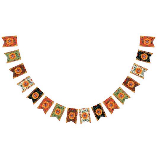 Mosiac-Banner im Herbst Wimpelkette (Alle)