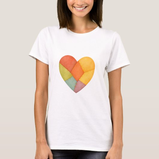 Mosiac Heart T-Shirt (Vorderseite)