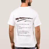 mosin nagant Gebrauch Spitze zehn T-Shirt (Rückseite)