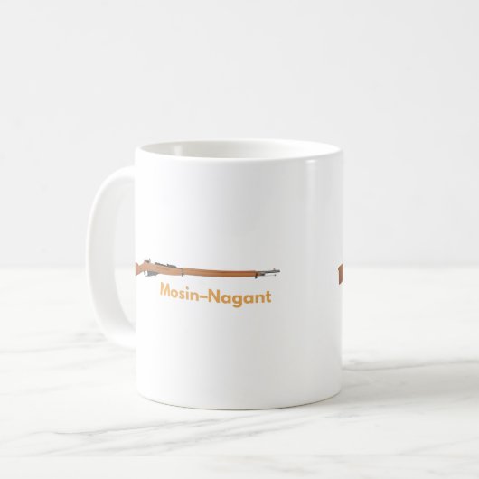 Mosin-Nagant Kaffeetasse (Vorderseite Links)