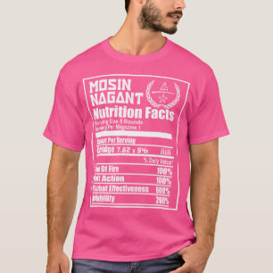 Mosin Nagant Nutrition Fakten T-Shirt