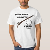 Mosin Nagant PU-Scharfschütze-T-Shirt