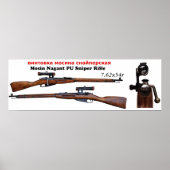 Mosin Nagant PU Sniper ww2 Poster (Vorne)