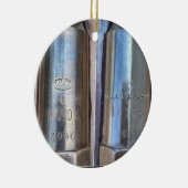 Mosin Nagant VKT Weihnachtsverzierung Keramik Ornament (Rechts)