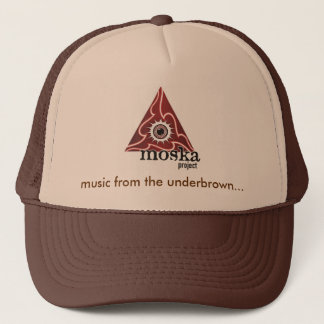 Moska Logo 02, Musik vom underbrown… Truckerkappe