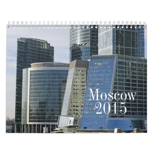 Moskau, 2015 kalender (Titelbild)
