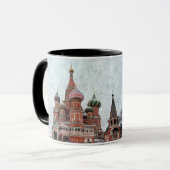 Moskau Basilische Kathedrale Tasse (Vorderseite Links)